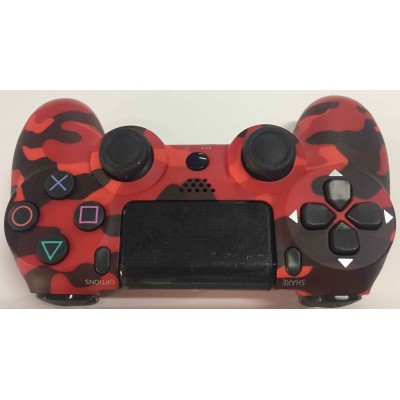 Controller per PS4 Joystick Playstation 4 Joypad Camouflage Rosso